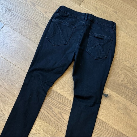 Kuwalla-Tee Destroyed Denim Skinny Jean - Jet Black - Size M (32 x 30) - EYC - Picture 9 of 10